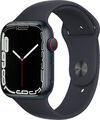 Apple Watch 7 LTE Aluminium 41mm Graphite  A2476, NEU Sonstige