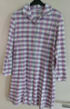 Nachthemd Schiesser Sleepshirt langarm  L 40 rosa grau lila kariert Top Zustand