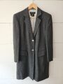 ESCADA MARGARETHA LEY Longblazer / Mantel, Nadelstreifen, Gr. 40,  grau, Top !!