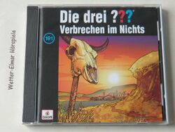 Die Drei ??? Fragezeichen - Verbrechen im Nichts - CD - Folge 191 - NEU & OVP