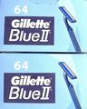 Gillette Blue II 2 Klingen-Technologie 64er Box (2er Pack)