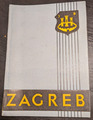 Zagreb 1956 Reiseführer Prospekt BroschüreIvan Raos 13,5x19,5cm, 176 S.
