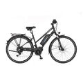 Trekking E-Bike FISCHER VIATOR ETD 1861 28 Zoll RH 49 cm 557 Wh schwarz Damenrad