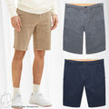 Herren TOM TAILOR Slim Chino Shorts Kurze Bermuda Hose aus Baumwolle Pants NEU