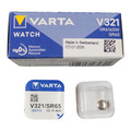 VARTA Knopfzelle V321 Uhrenbatterie SR65SW SR616SW Batterie NEU OVP Watch