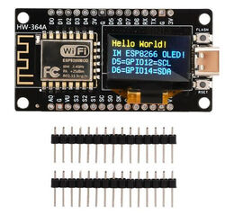 NodeMCU ESP8266 mit OLED Display,Arduino ide/micro python,USB Typ-C