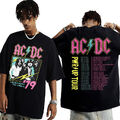 2024 ACDC Pwr Up World Tour Shirt, Rock Band ACDC Graphic Shirt, ACDC Band shirt