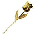 Echte Rose 24-Karat Vergoldet - Ewige Liebe - ca. 16 cm - in Geschenkbox