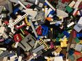Lego 1 kg Kiloware Konvolut Sammlung Steine Platten Figuren