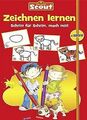 Scout Zeichnen lernen: Schritt für Schritt, mach mit! vo... | Buch | Zustand gut