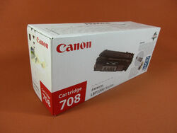 Original Canon cartridge 708 OVP, Neue Canon Toner