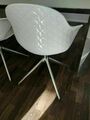1 Designer Whos Perfect Essstuhl weiß Stuhl Bürostuhl Büro Hocker Drehstuhl
