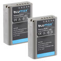 2x Blumax Akku für Olympus BLN-1 OM-D E-M1 E-M5 /  PEN E-P5 F 1020 mAh