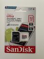32GB 32 GB microSDHC Speicherkarte SanDisk A1 CLASS 10 Lesen max. 98MB/s