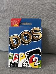 DOS Kartenspiel / Uno / Mattel Games / Unbenutzt/ Sehr Guter Zustand + Anleitung