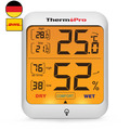 Thermo Pro Tp53 Digitale Innenraum Hintergrund Beleuchtung Thermometer Hygromete