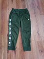 Nike Jogginghose Grün Gr. M Herren Baumwolle Polyester Gemütlich Freizeit 