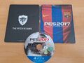 PS4 Spiel PES 2017 FC Barcelona Steelbook Edition Playstation 4 Fußball