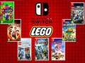 LEGO Nintendo Switch Spiele - Neu & Versiegelt (Code in einer Box)