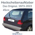 Das Original Aufkleber passend für VW Golf Polo Passat Jetta Heckscheibe 45cm