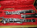 MARKEN HOLZ OBOE  "NOBLET´" - PARIS -SELTENE UND GUTE OBOE-SOFORT SPIELBAR