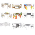 Kindersitzgruppe Kindertisch 2 Stühle Sitzgruppe mit Stauraum #1791