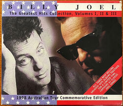 BILLY JOEL The Greatest Hits Collection Vol I, II & III (3 CD Box Set 1998 Sony)1998 Australian Tour Edition Australia Import