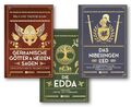 Germanische Götter- und Heldensagen + Die Edda + Das Nibelungenlied - 3 Bücher