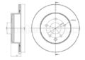 2x 23-0797C METELLI Bremsscheibe für NISSAN,RENAULT