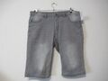 53D/67 Luciano Herren Jeans Bermudas Shorts kurze Hose Gr.  56 grau used Denim