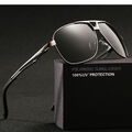 Aluminium HD Sonnenbrille Herren Polarisiert UV400 Schutz Fahren Pilotenbrille