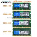 Crucial 8 GB Ram DDR4 2133 2400 2666 3200 MHz SO-DIMM 260Pin Speicher für Laptop