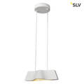 SLV WAVE 25 LED Pendelleuchte weiss 2000K-3000K Dim to Warm Dimmbar Ra90