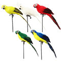 Künstliche Vögel, gefälschter künstlicher Vogel, Papagei, realistische Nacha