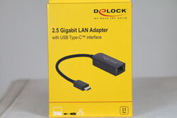 Delock Netzwerkadapter - USB-C 3.2 Gen 1 / Thunderbolt 3