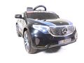 Kinder Elektro Kinderauto Mercedes EQC 2 x 35W 12V Kinderfahrzeug in Schwarz