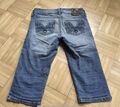 Jeans 👖 Hose Jeanshose 3/4 Hose Gr. 152 Mädchen 👧 