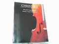 Musical Instruments 1999. Christie's Catalogue, South Kensington:
