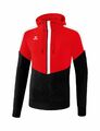 Erima Training Squad Kapuzensweat Hoodie Herren Kinder rot schwarz weiß