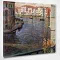 Der Canal Grande in Venedig Boccioni Umberto Gemäldedruck auf Leinwand UBO21