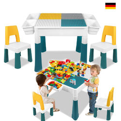 6 in 1 Kindermöbel Kindertisch Tabelle Kindersitzgruppe Spieltisch Kleinkind