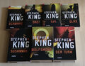 Stephen King - Der dunkle Turm Teil 1-7; Sammlung, Paket, Konvolut, schwarz,drei