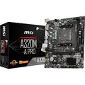 MSI A320M-A Pro Mainboard AMD Ryzen A320 Sockel AM4 Micro µATX DDR4 USB 3.0