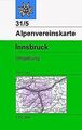 DAV Alpenvereinskarte 31/5 Innsbruck und Umgebung 1... | Buch | Zustand sehr gut