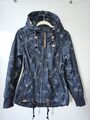 Ragwear Damen Übergangsjacke / Parka Danka Leaves, Gr. XS, neuwertig