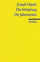 Die Schöpfung / Die Jahreszeiten. von Joseph Haydn | Buch | Zustand sehr gutGeld sparen & nachhaltig shoppen!