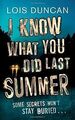 I Know What You Did Last Summer von Lois Duncan | Buch | Zustand akzeptabel