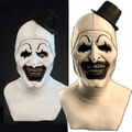 Halloween Vollkopfmaske aus Latex Terrifier-Maske  der Clown  Killer-Kunst