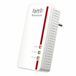 AVM FRITZ! Powerline 1260E Single Adapter Powerline Gigabit LAN WLAN 1200 Mbit/sTop Angebot von deltatecc