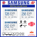 Samsung Evo Plus 128GB 256GB 512GB microSD Karte (2021), Android Handys, Tablets